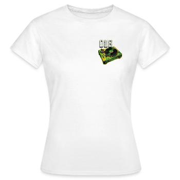 Platine Dub Reggae - T-shirt Femme - blanc - Devant - AI Model Female 172 dark (172cm)