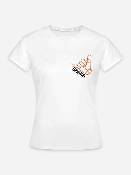 Shaka - Frauen T-Shirt - Weiß