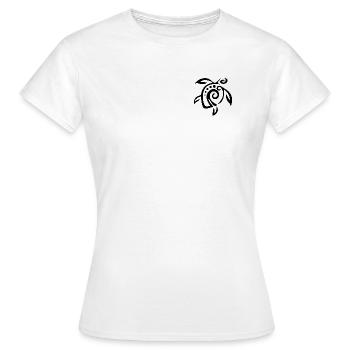 Turtle - Women's T-Shirt - white - Front - AI Model Female 172 dark (172cm)