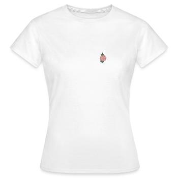 Positivity - T-shirt Femme - blanc - Devant - AI Model Female 172 dark (172cm)