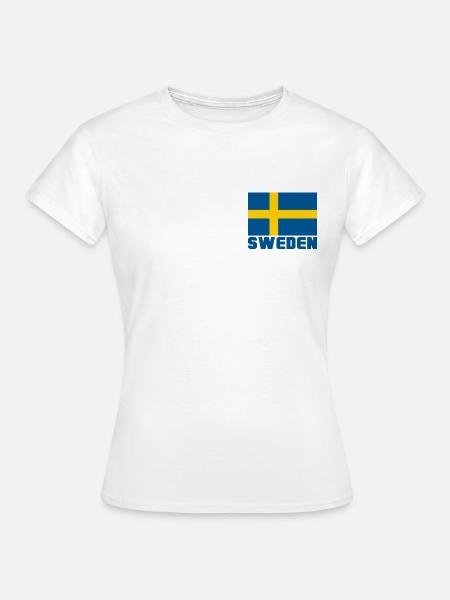 Schweden - Frauen T-Shirt - Weiß
