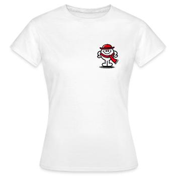 Feria - Frauen T-Shirt - Weiß - Vorne - AI Model Female 172 dark (172cm)