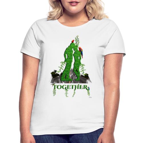 Together love nature by T-shirt chic et choc - T-shirt Femme