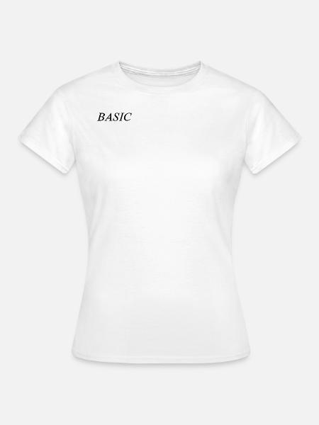 "Basic" - Frauen T-Shirt - Weiß