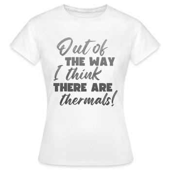 Je crois qu’il y a des marins thermiques rc - T-shirt Femme - blanc - Devant - AI Model Female 172 dark (172cm)