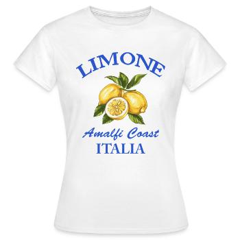 Lemon Zitrone Italia - Frauen T-Shirt - Weiß - Vorne - AI Model Female 172 dark (172cm)