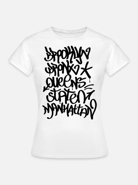 New York boroughs - Women's T-Shirt - white