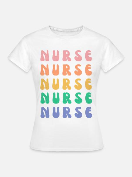Krankenschwester - Frauen T-Shirt - Weiß