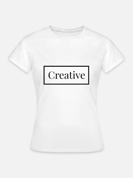 creative - Frauen T-Shirt - Weiß