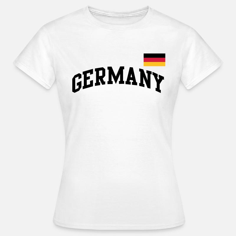 Germany flag - Germany Germany flag flag - Women's T-Shirt - white