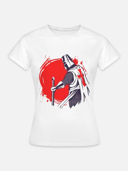 Ritter - Frauen T-Shirt - Weiß