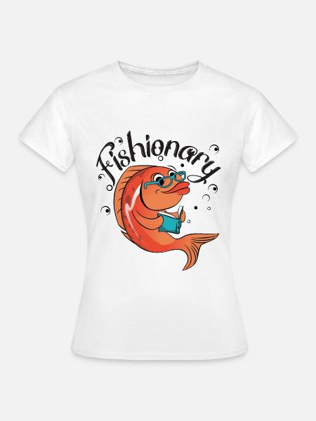 Fischerei - Frauen T-Shirt - Weiß