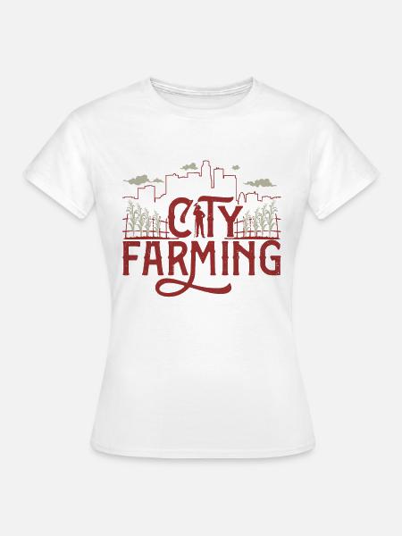 Stadtbauer - Frauen T-Shirt - Weiß