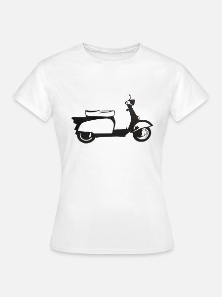 Zündapp Roller R50 RS50 561 Retro Vintage Moped - Frauen T-Shirt - Weiß