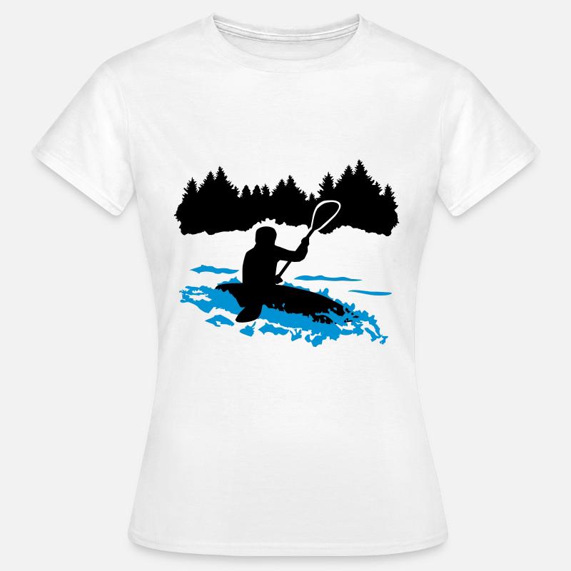 Kayaking, kayaking - Women's T-Shirt - white