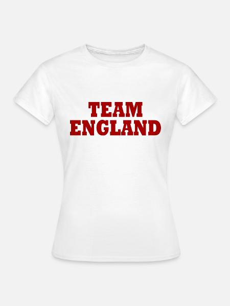 England - Frauen T-Shirt - Weiß