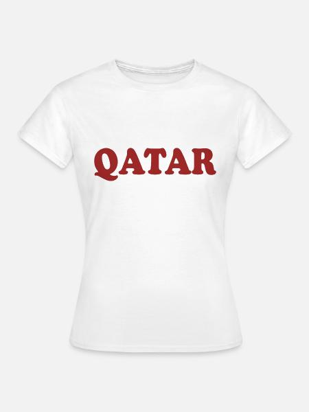 Qatar - Frauen T-Shirt - Weiß