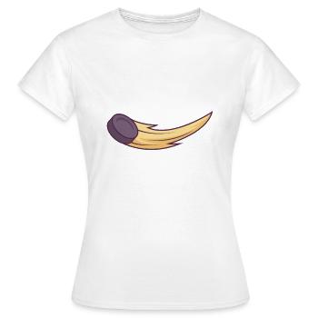 Hokey Puck - Frauen T-Shirt - Weiß - Vorne - AI Model Female 172 dark (172cm)