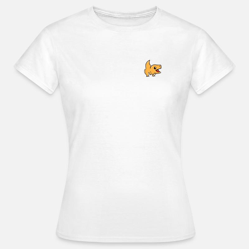 dinosaur - Women's T-Shirt - white