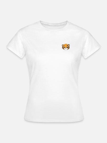 Tiger - Frauen T-Shirt - Weiß