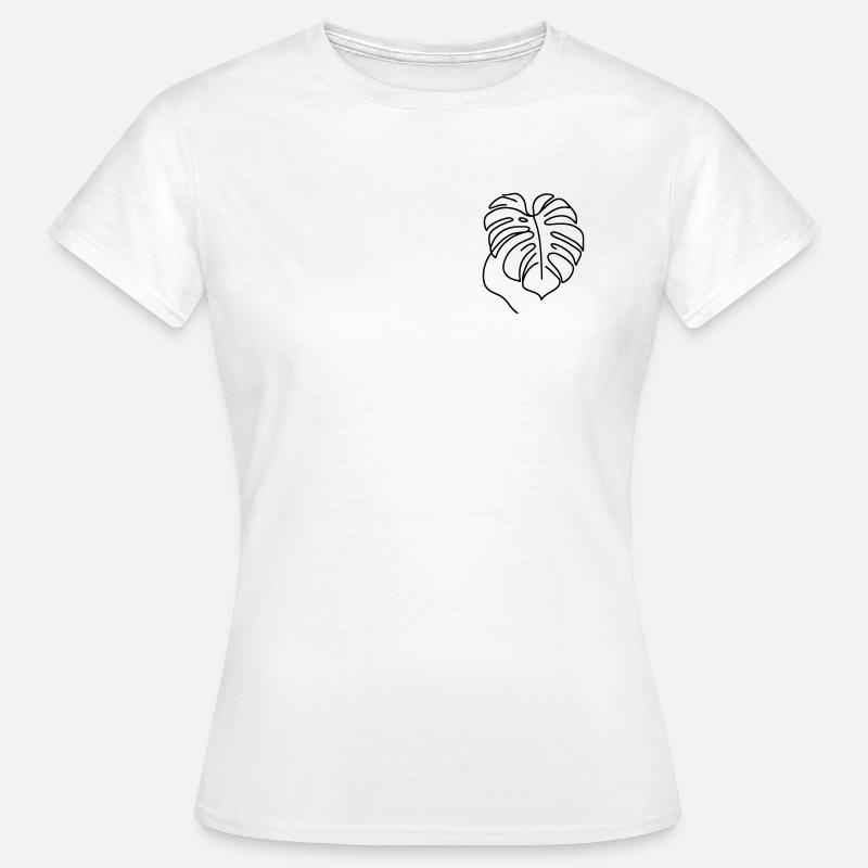 Monstera - Women's T-Shirt - white