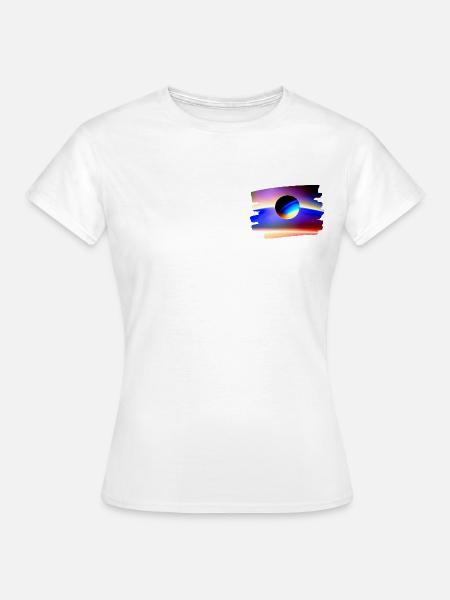 Ein blauer Planet - Frauen T-Shirt - Weiß