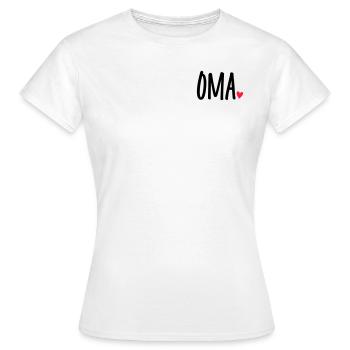 GRANNY - Women's T-Shirt - white - Front - AI Model Female 172 dark (172cm)