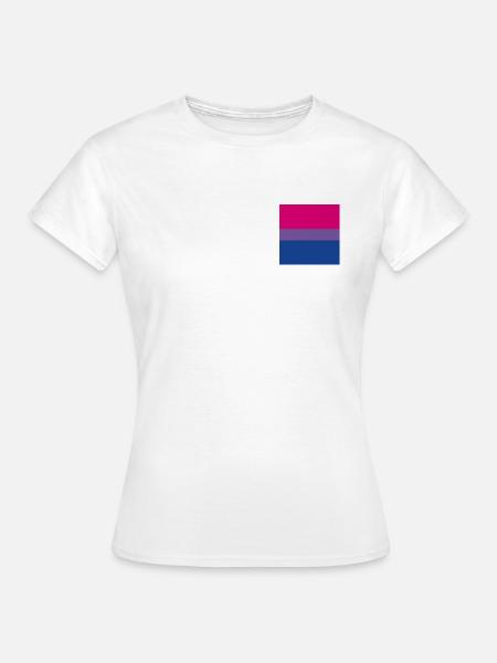 Official Bisexual Flag - Frauen T-Shirt - Weiß