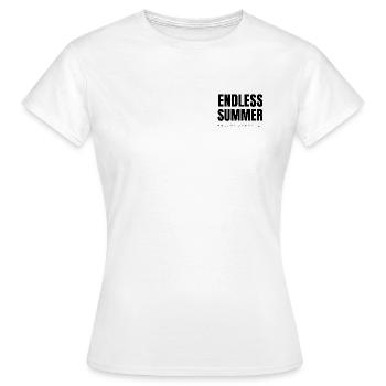 Endless summer! - Women's T-Shirt - white - Front - AI Model Female 172 dark (172cm)