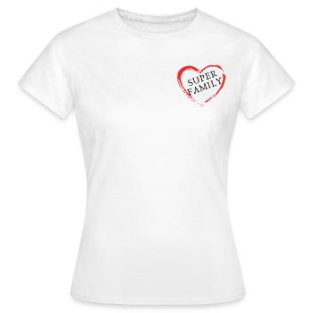 Tolle Familie - Frauen T-Shirt - Weiß - Vorne - AI Model Female 172 dark (172cm)