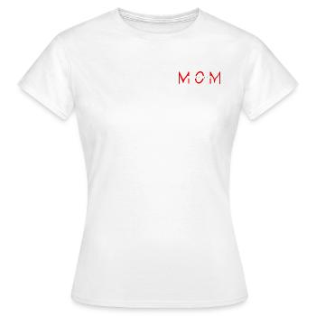 Mom Superhero - Frauen T-Shirt - Weiß - Vorne - AI Model Female 172 dark (172cm)
