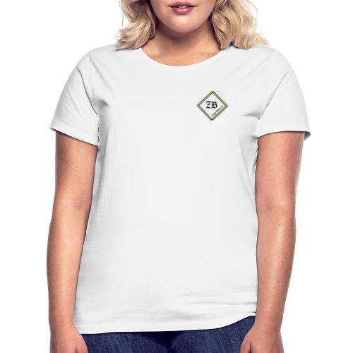 Logo Zua Blos'n vorne und hinten - Frauen T-Shirt