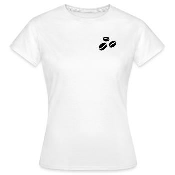 Morning Coffee - Women's T-Shirt - white - Front - AI Model Female 172 dark (172cm)