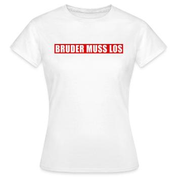 funny meme - Women's T-Shirt - white - Front - AI Model Female 172 dark (172cm)