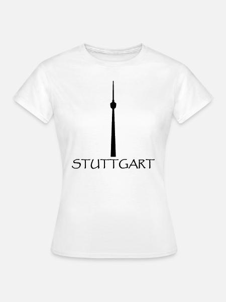 Stuttgart - Frauen T-Shirt - Weiß