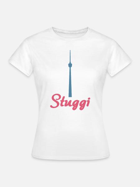 Stuggi Shirt - Frauen T-Shirt - Weiß