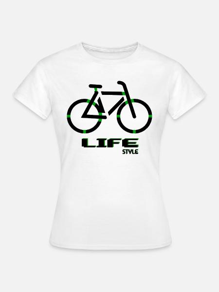 Bike - Frauen T-Shirt - Weiß