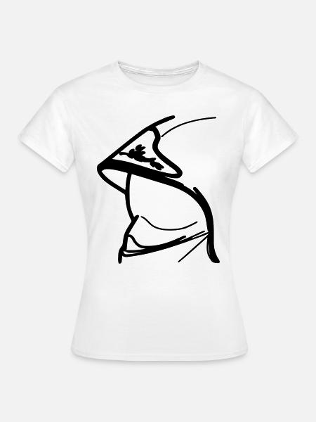 Helm F1 - Frauen T-Shirt - Weiß