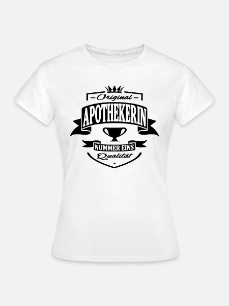 apothekerin - Frauen T-Shirt - Weiß
