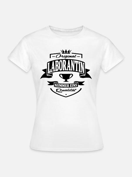 laborantin - Frauen T-Shirt - Weiß