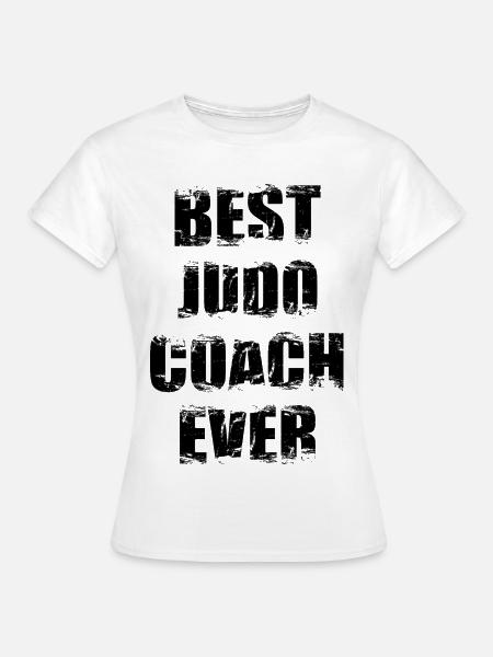 Judo Trainer - Frauen T-Shirt - Weiß