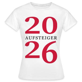Promu Promotion 2026 - T-shirt Femme - blanc - Devant - AI Model Female 172 dark (172cm)
