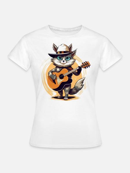 Musiker Foxtrot - Frauen T-Shirt - Weiß