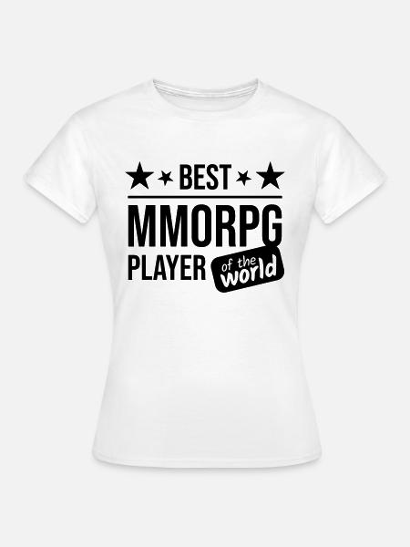MMORPG Player Gifts - Frauen T-Shirt - Weiß
