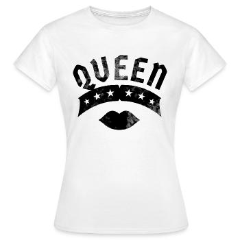Reine - T-shirt Femme - blanc - Devant - AI Model Female 172 dark (172cm)