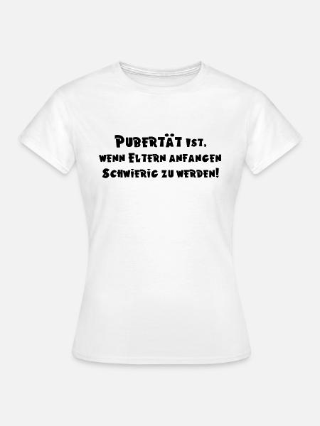 pubertaet_ist - T-shirt Femme - blanc