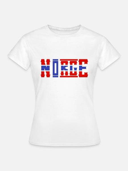 norge - Frauen T-Shirt - Weiß