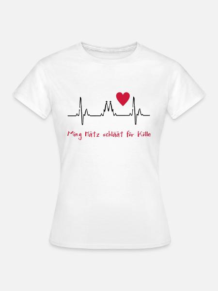 Köln - Frauen T-Shirt - Weiß