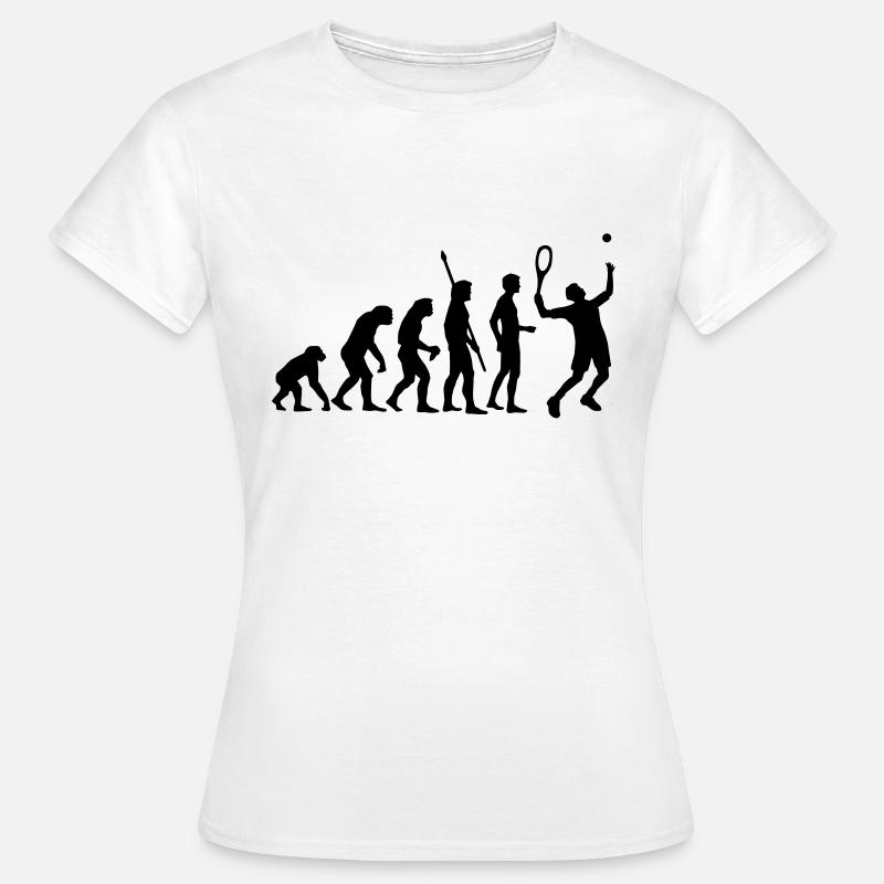 evolution_tennis_b_1c - Women's T-Shirt - white