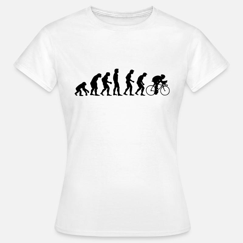 fahrrad_evolution - Women's T-Shirt - white